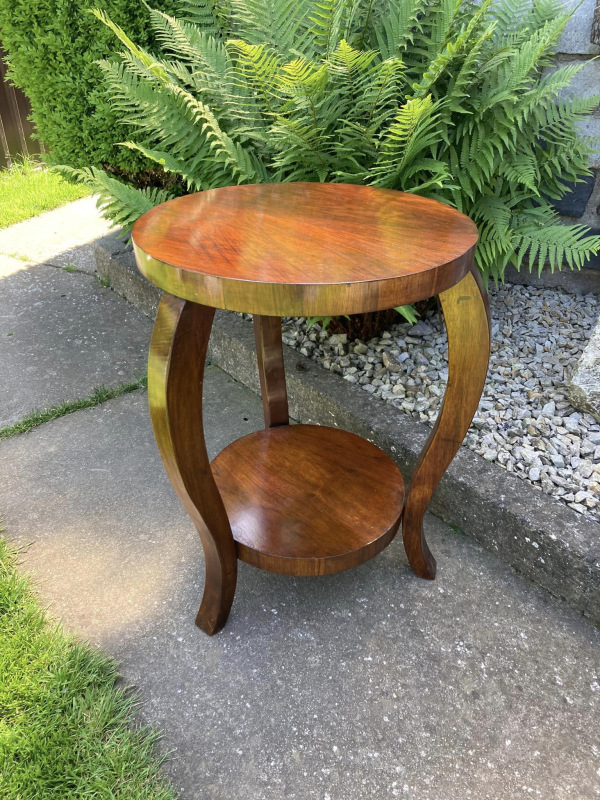 S27 - Trojnohý Art DECO stolík - Cena 290€ 4