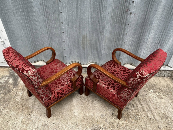 F214 - Art DECO kreslá - Cena 360 €/ks 5