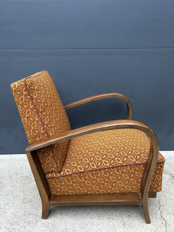 F189 - Art DECO kreslá - Cena za set 4 kresiel 1.000 € 4