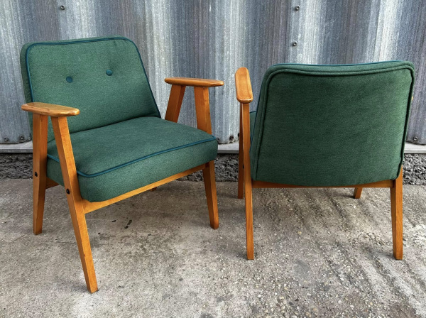 Retro Kreslá “CHIEROWSKY JOZSEF” No.366 - Cena 260 € / kus