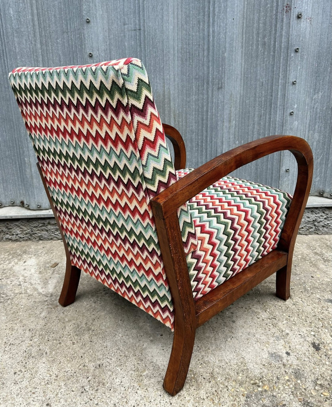 F173 - Kreslá v štýle Art DECO - " Veselé " - Cena 300€ / ks 4