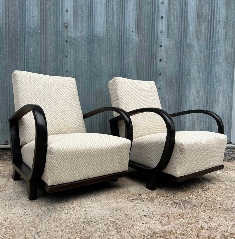 F225 - Sedacia garnitúra Art DECO - Cena za komplet 2.200 € 9