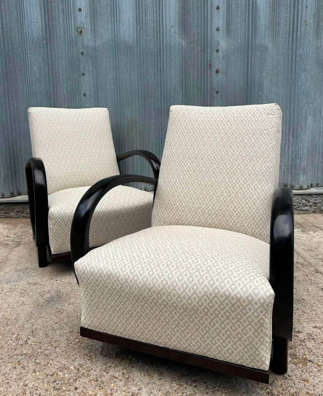 F225 - Sedacia garnitúra Art DECO - Cena za komplet 2.200 € 3