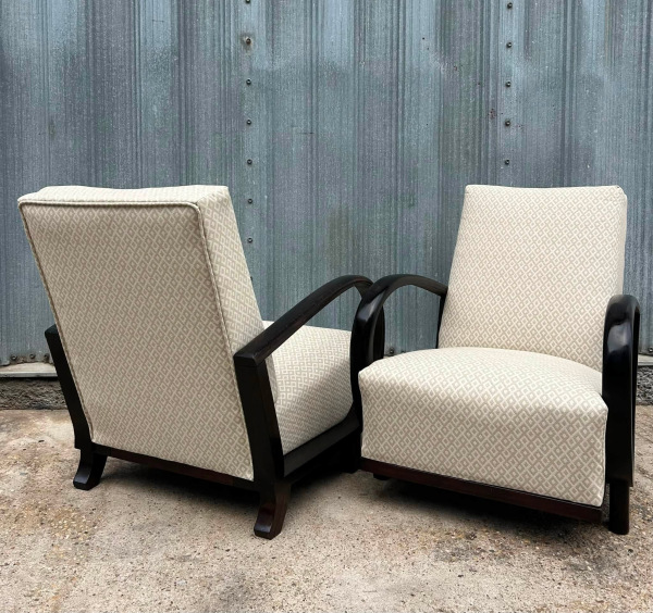 F225 - Sedacia garnitúra Art DECO - Cena za komplet 2.200 € 4