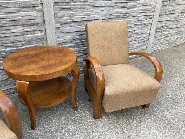 F060 - kreslá v štýle art deco - Cena 125€/ks. 6