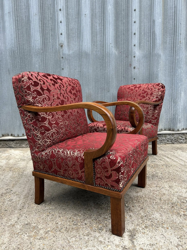 F214 - Art DECO kreslá - Cena 360 €/ks