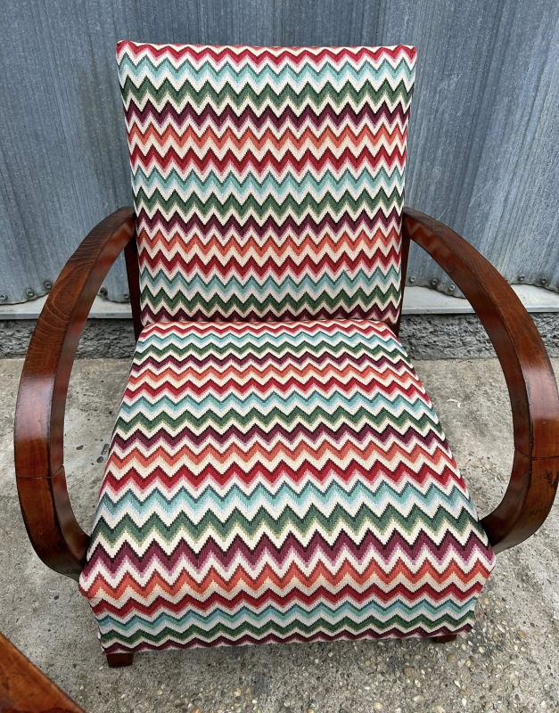 F173 - Kreslá v štýle Art DECO - " Veselé " - Cena 300€ / ks 5