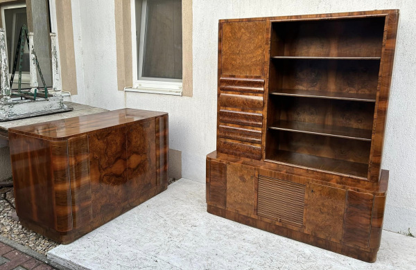 AD-KOM-2 - Art Deco komoda / skrinka - Cena 390 € 5