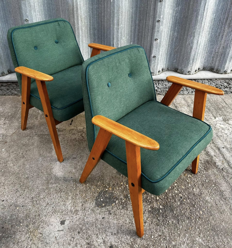 Retro Kreslá “CHIEROWSKY JOZSEF” No.366 - Cena 260 € / kus 1