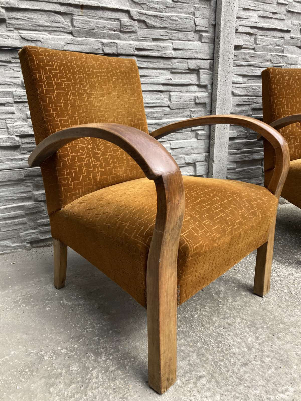 F048- kreslá v štýle art deco - Cena 110€ / ks. 3