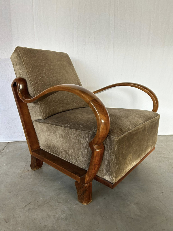 F202 - Art DECO čítacie kreslo - Cena 260€ 1