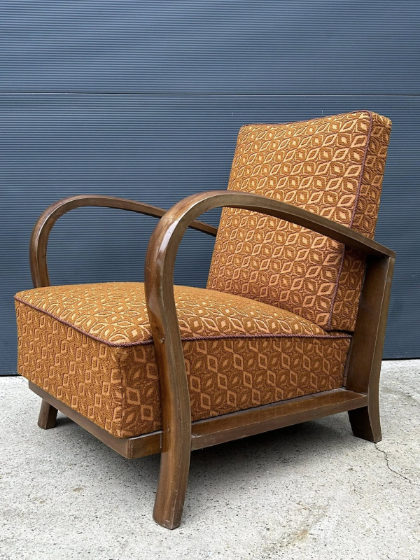 F189 - Art DECO kreslá - Cena za set 4 kresiel 1.000 € 1