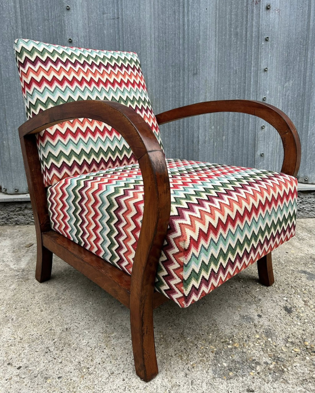 F173 - Kreslá v štýle Art DECO - " Veselé " - Cena 300€ / ks 3