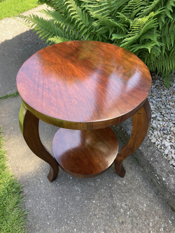 S27 - Trojnohý Art DECO stolík - Cena 290€ 1