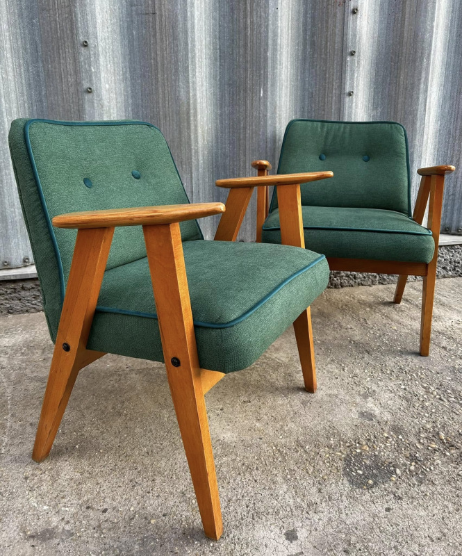 Retro Kreslá “CHIEROWSKY JOZSEF” No.366 - Cena 260 € / kus 2