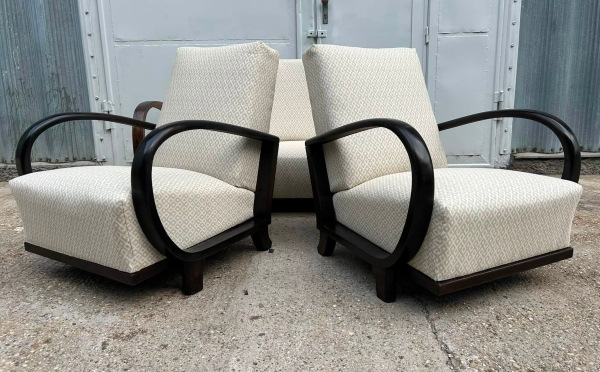 F225 - Sedacia garnitúra Art DECO - Cena za komplet 2.200 € 1