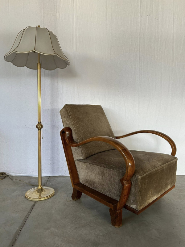 F202 - Art DECO čítacie kreslo - Cena 260€ 3