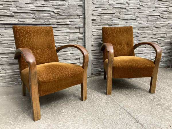 F048- kreslá v štýle art deco - Cena 110€ / ks. 2