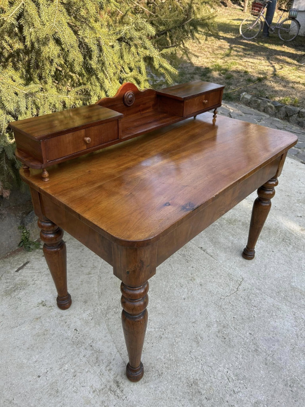 Písací stôl s nadstavbou, altdeutsch - Cena 360€ 5