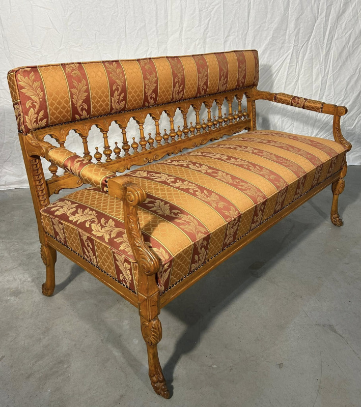 Starožitná lovecká sedačka / sofa z polovníckého kaštieľa - Cena 760 €