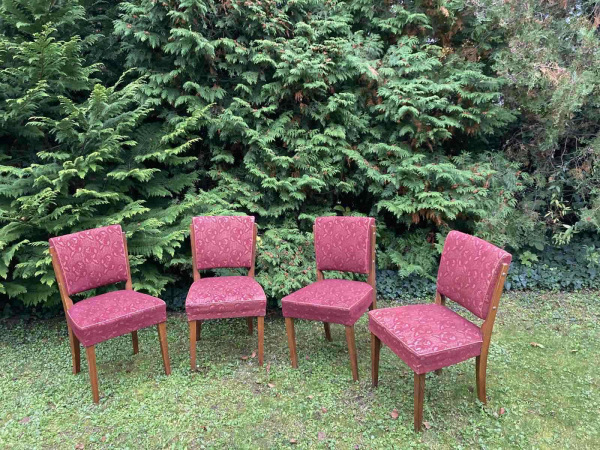 CH02 - 4ks art deco stoličky - Cena 15€ / ks