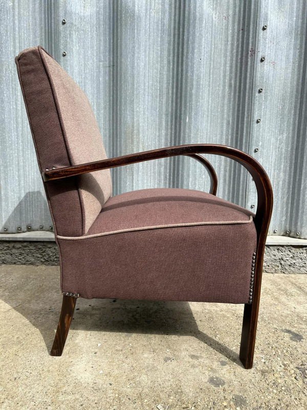 F105 -Art DECO kreslo Zrenovované - Cena 250€ 3