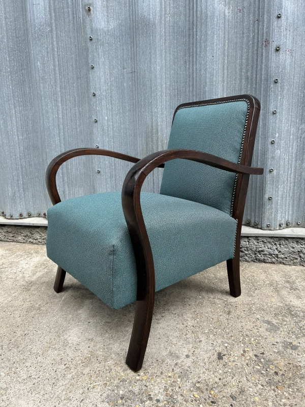F215 - Art DECO kreslo ”solitér” - Cena 360 € 4
