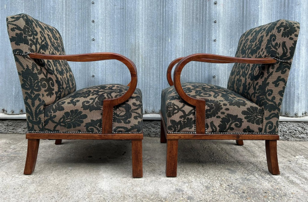 F151 - Originálné Art DECO čajové kresielká - Cena 300€ / kus 2