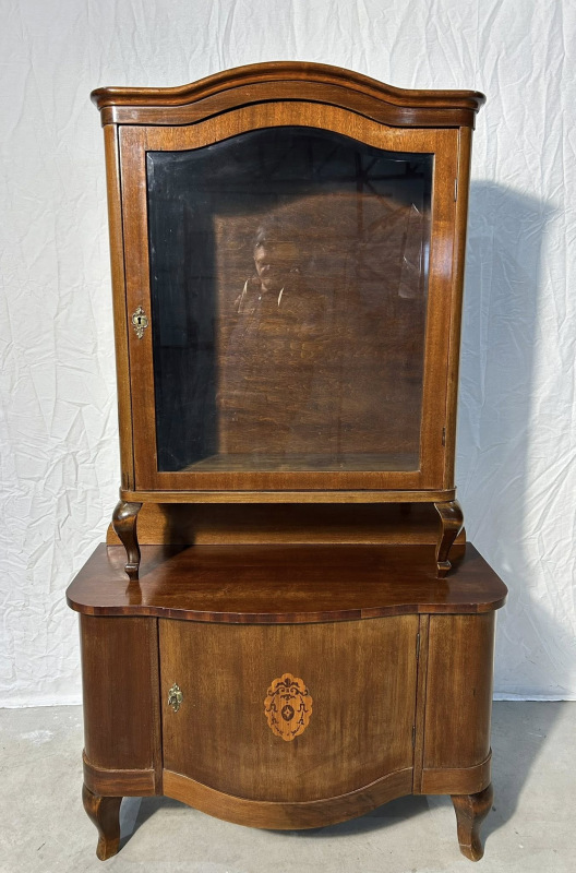 Starožitná Prvorepubliková vitrína - Cena 590€