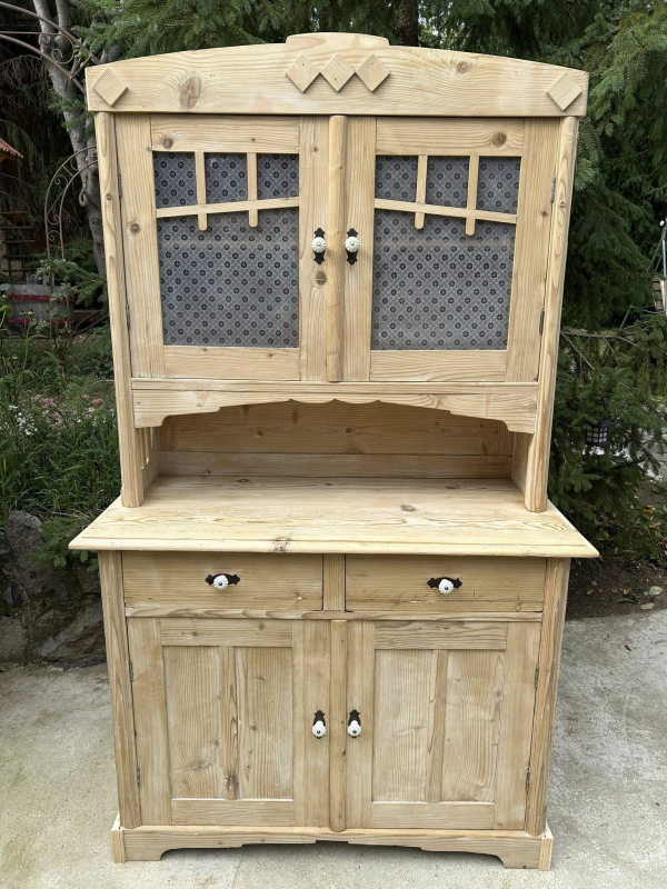 K91 - Vidiecký kredenc "natúr" - Cena 440€ 2