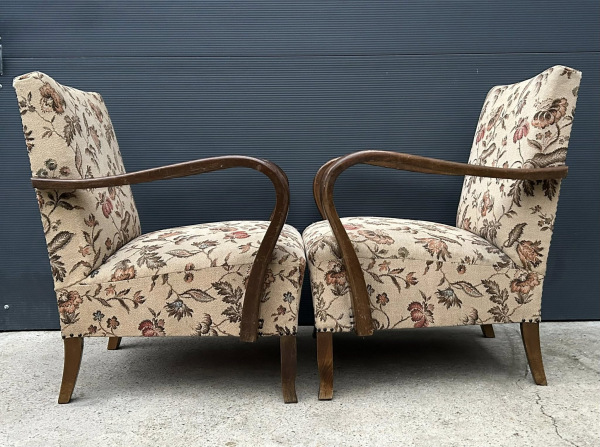 F188 - Art DECO kreslá - Cena 125€ / kus 1