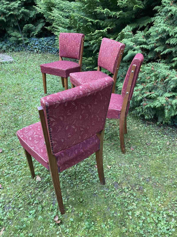 CH02 - 4ks art deco stoličky - Cena 15€ / ks 1