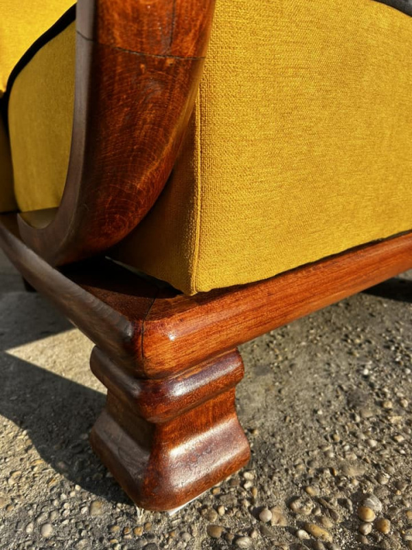 F138 - Art DECO kreslá po kompletnej renovácii - Cena 540€ / ks 5