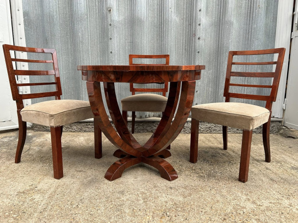 CH11 - Art DECO stoličky 3ks - Cena za kus 150€ 4