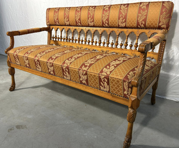 Starožitná lovecká sedačka / sofa z polovníckého kaštieľa - Cena 760 € 1