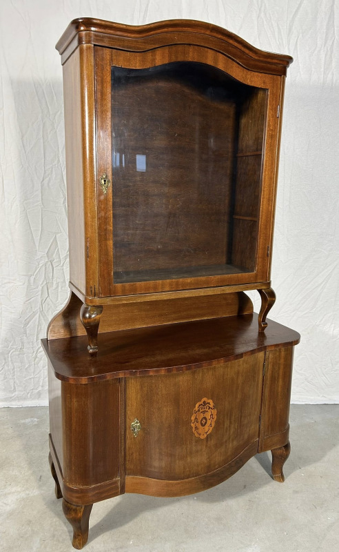 Starožitná Prvorepubliková vitrína - Cena 590€ 2