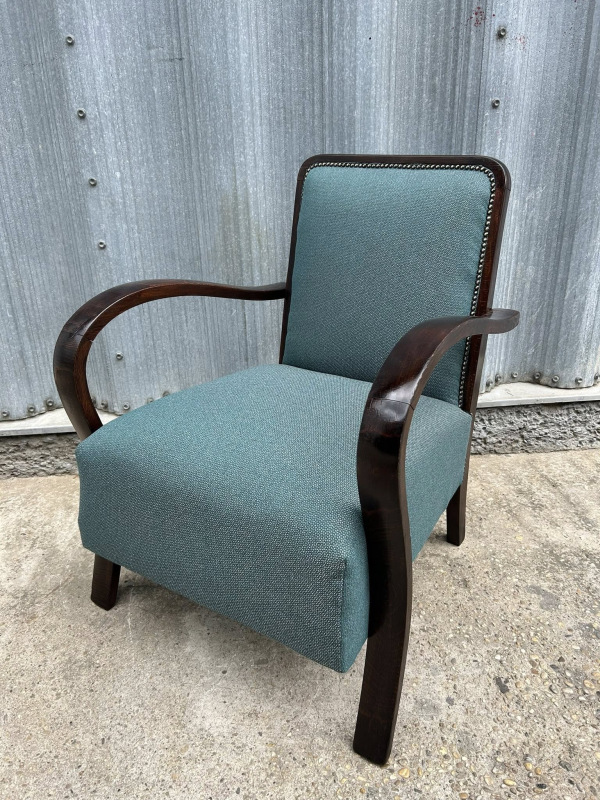 F215 - Art DECO kreslo ”solitér” - Cena 360 € 1