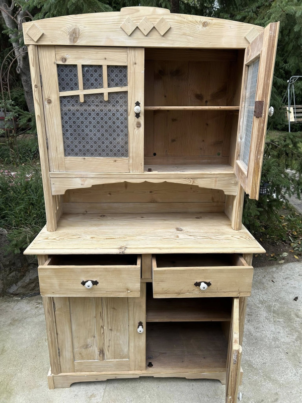 K91 - Vidiecký kredenc "natúr" - Cena 440€ 5