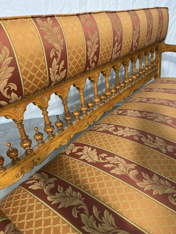 Starožitná lovecká sedačka / sofa z polovníckého kaštieľa - Cena 760 € 3