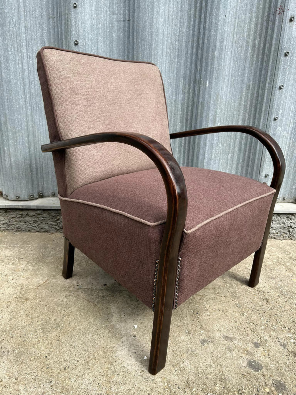 F105 -Art DECO kreslo Zrenovované - Cena 250€