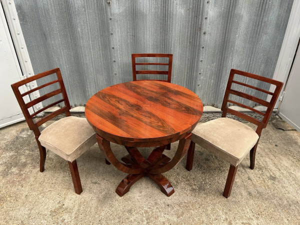 CH11 - Art DECO stoličky 3ks - Cena za kus 150€ 5