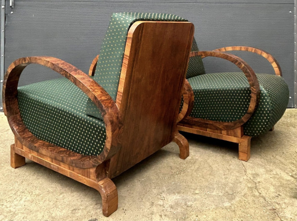 F199 - Famózne Art DECO kreslá - Cena 2.500€ / kus 9