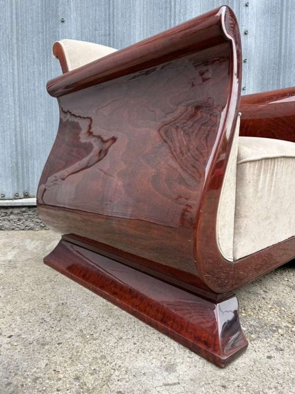 F185 - Art deco dizajnové kreslá “TULIPÁN”. Zberateľský kus. Cena 2.600€ / kus. 8