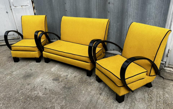 F149 - Štílová sedacia súprava - Cena za komplet 880€. Stôl nie je v cene. 4