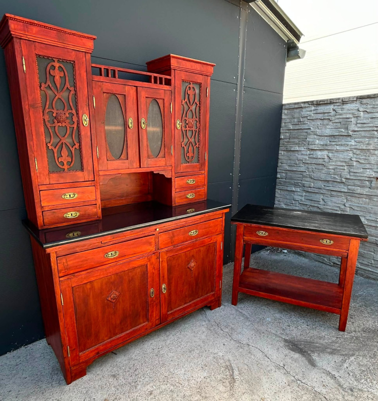 K101 - Vintage príborník - Cena 690 € 6