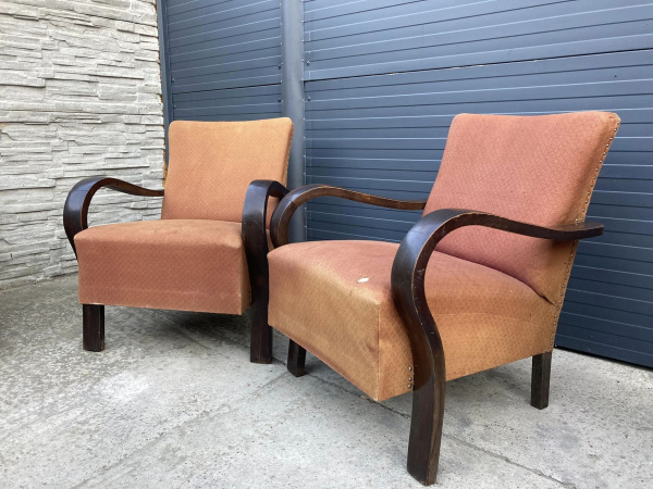 F007 - kreslá v štýle art deco - Cena 90€ / ks 1