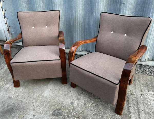 F137 - Art DECO Kreslá - Cena 340€/kus 1