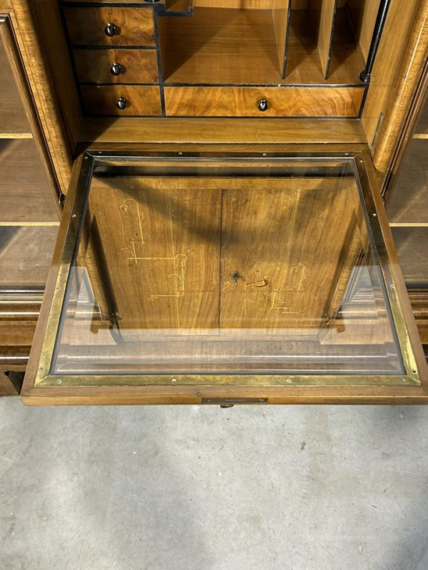 Art DECO kabinet-pisací sekretár s “ušami” - cena dohodou 7