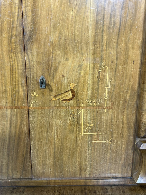 Art DECO kabinet-pisací sekretár s “ušami” - cena dohodou 5