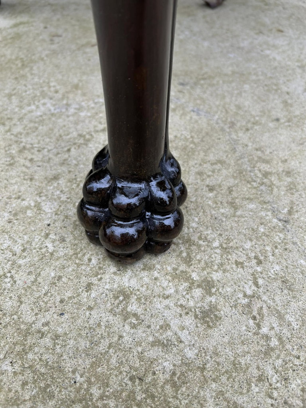 Prvorepublikovy starožitný stôl v neobarokovom slohu - Cena 290 € 3